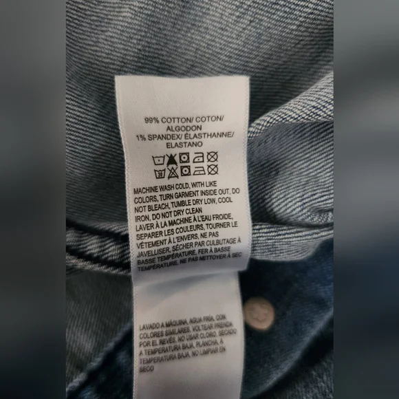 ๐๏ธ Lucky Brand Denim Jacket Size XL - Picture 12 of 15